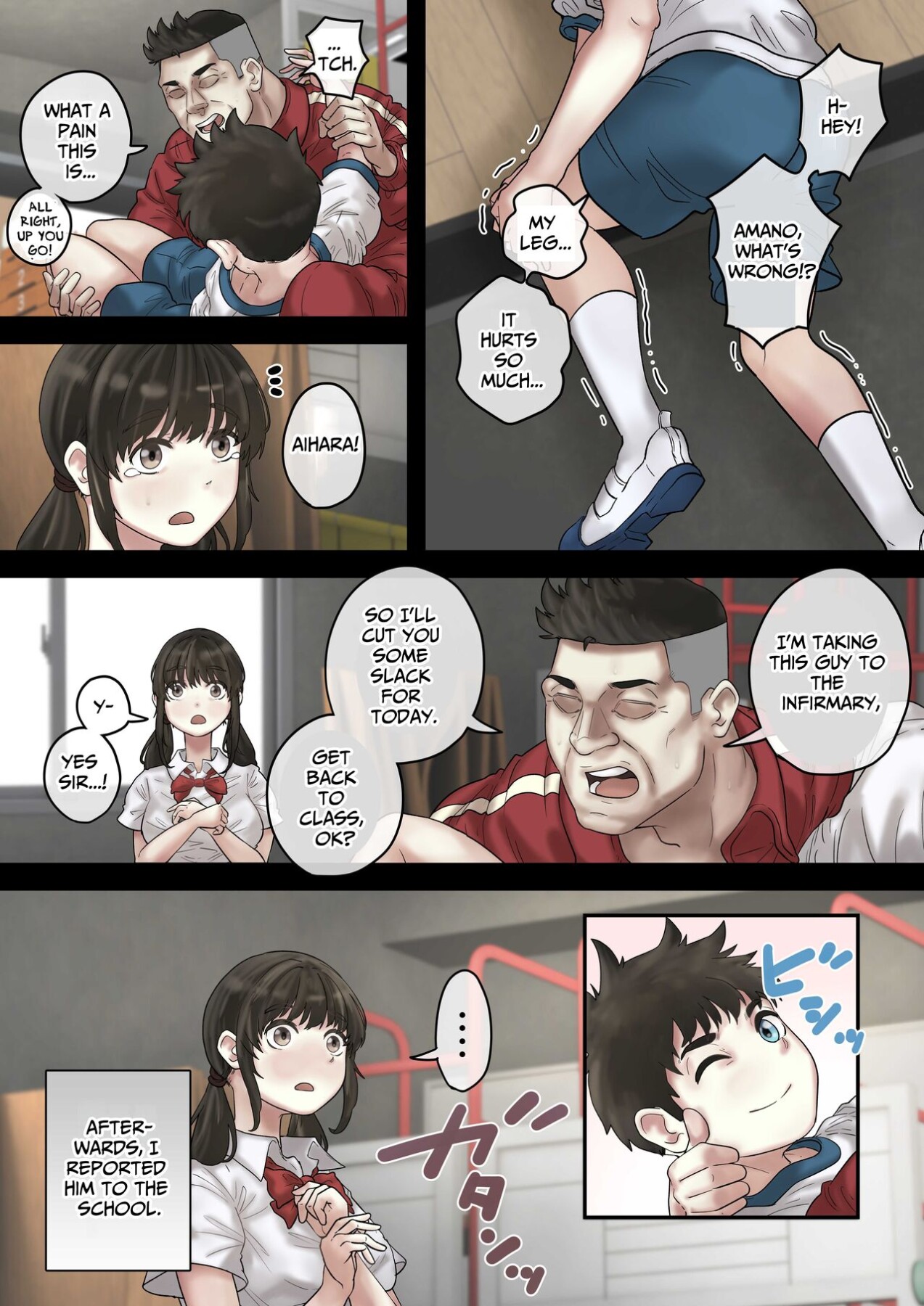 Hentai Manga Comic-What Happened When I Saved A Beautiful Girl From The Sexual Harassing PE Teacher ~Complete~-Read-11